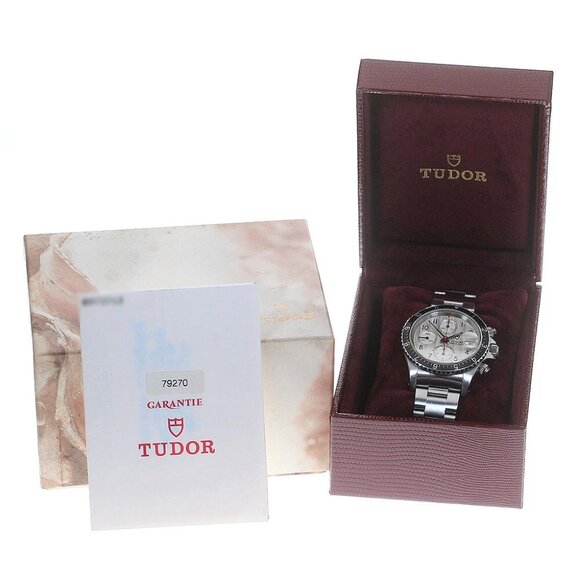 TUDOR Prince Date Chrono Time 79270 Silver Dial Automatic Men's Watch_83535 main image 4